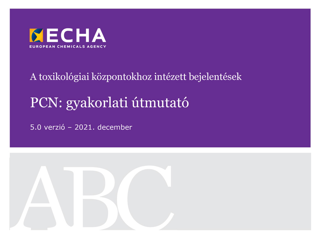 Magyar nyelvű útmutató a méregközponti bejelentésről